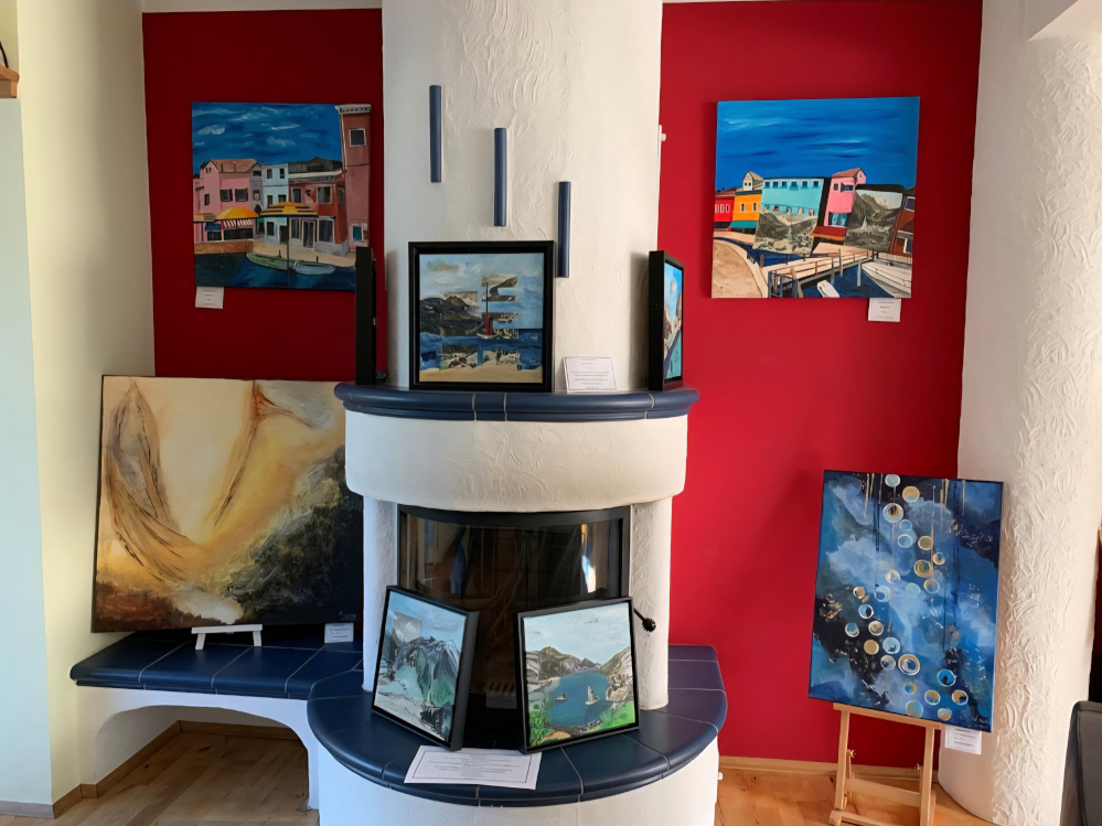 Mein erstes „offenes Atelier“ war eine große Freude